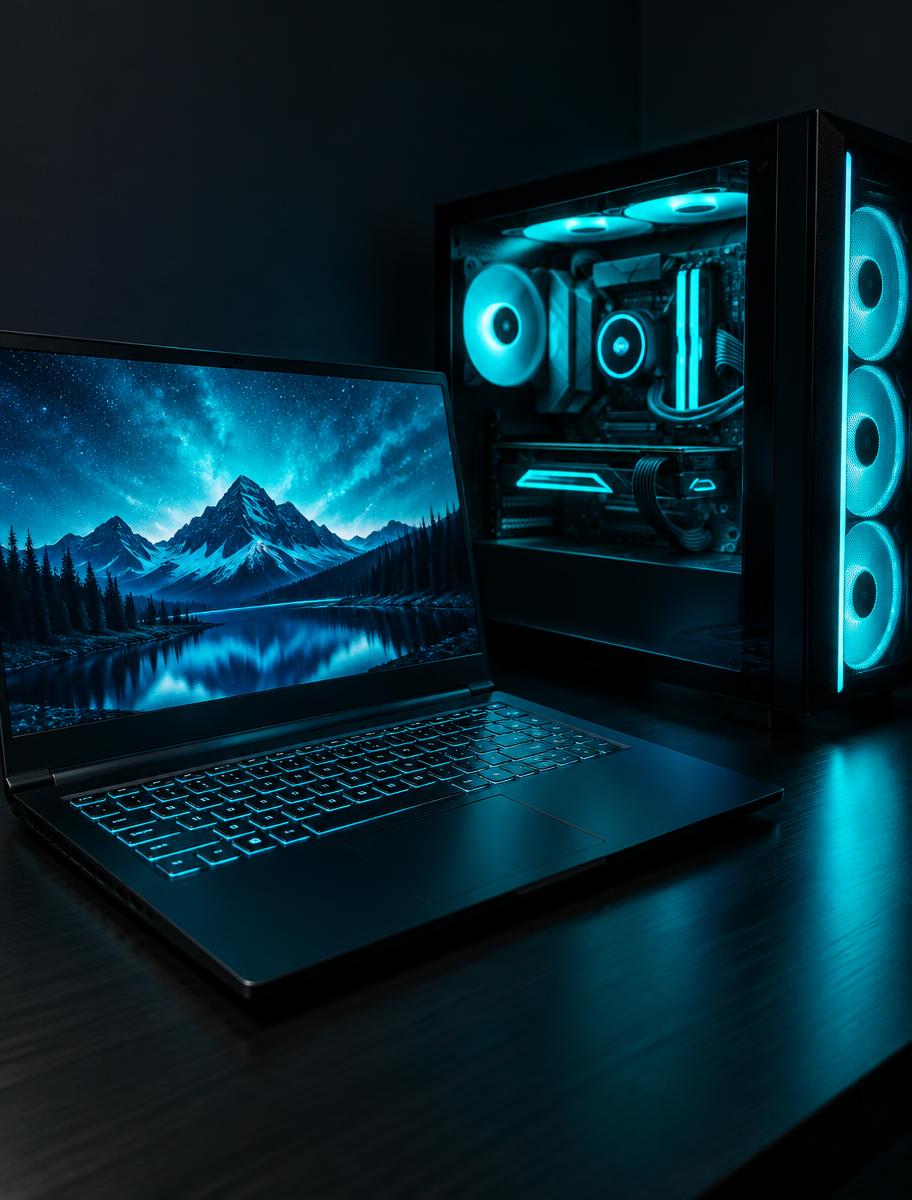Gaming PCs & laptops